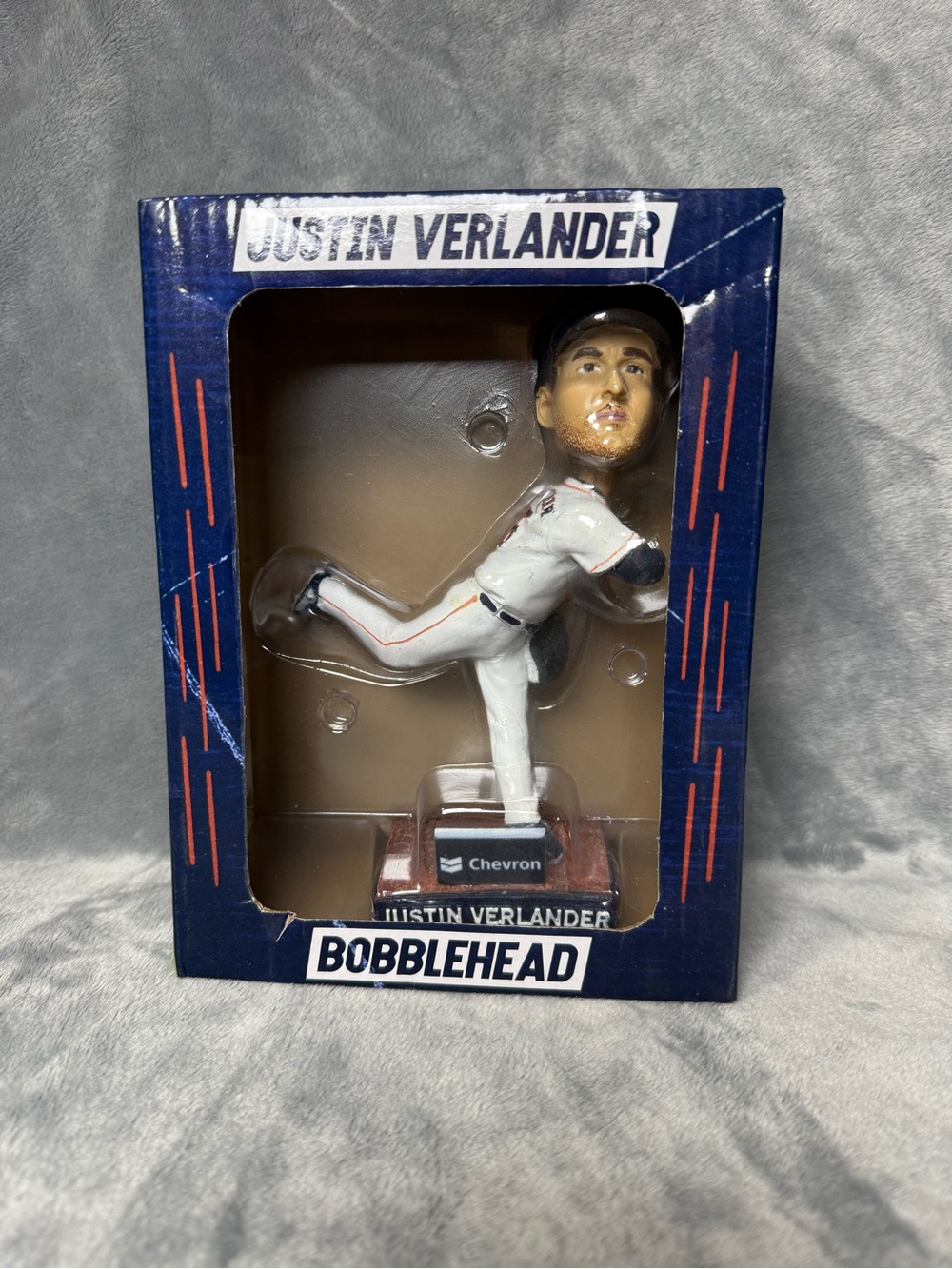 Houston Astros Justin Verlander SGA Postseason Bobblehead 2019 Chevron